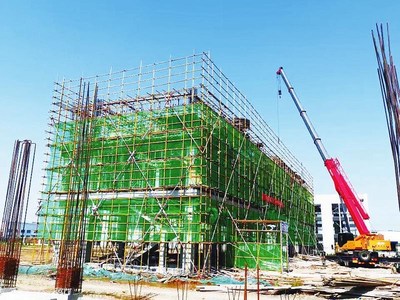 安徽璽越新材料科技 廠房建設(shè)有序推進(jìn) 輕質(zhì)建筑材料銷售蓄勢待發(fā)